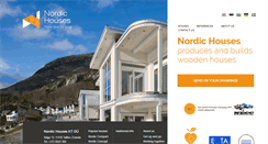 Desktop Screenshot of nordichouses.eu